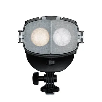 KOLIVAR KN-20FC Kameros LED apšvietimas Video Akiratyje 3200-5600K Reguliuojamas Ryškumas Šviesos Canon Nikon DSLR kamera Kamera