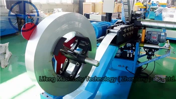 Konkurencinga kaina sprial automatical formavimo mašina,spiro ortakio darbo automatinė kanalų gamybos mašinos pardavimo iš LIFENG