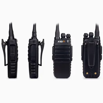 KSUN walkie talkie X-35TFSI streamer versija rankinių nešiojamų 8W didelės galios du būdu radijo UHF400-470MHZ belaidžio kumpis