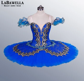 La esmeralda Veiklos Tutu Blynas Kostiumas Mergaitėms Juoda Bordo Profesionalių Baleto Tutus Moterų BT8941B