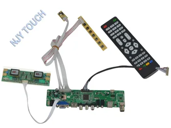 LA.MV56U.A 15inch 1024x768 M150X3-L01 Nauja Universali HDMI, USB, AV VGA ATV PC LCD Valdiklio plokštės 4CCFL LVDS Stebėti Rinkinys