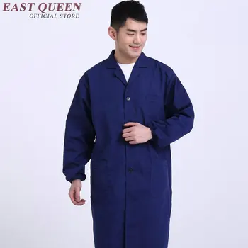 Lab paltai mėlyna moterys vyrai lab prekių moteris vyras medicininių uniformų ilgomis rankovėmis medicinos rūbeliai darbo uniformas AA875