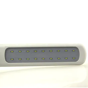 Lanksti skaitymo šviesos Stalo lempos šviesos srautą galima reguliuoti 5V Įkrovimo + USB laidas Jutiklinį jungiklį stalo apšvietimas, 3 režimai, skirti namų knyga lovos