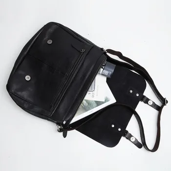 LANSPACE vyrų odos krepšys kryžius body bag naujo dizaino pečių krepšiai, Odos maišas Laisvalaikio rankinės