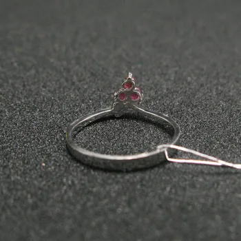 LANZYO 925 sterling gamtos rubino žiedas atidarymo žiedas mados dovanos gali būti pritaikyti taip, kad ratas Specialios smaigalys j1.751.75 agh