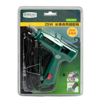 LAOA 25W/100W Hot Melt Glue Gun Stick Mini Metalo/Medienos apdirbimo Klijuoti Popieriaus Ginklai Šilumos Elektros Šilumos Įrankis