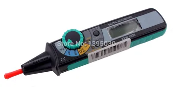 LCD Skaitmeninis Kompaktiškas Pen Tipo Multimetras DMM Backlight LCD Ekranas Su anglų Vadovas