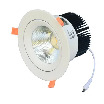 LED Downlight 20W 30W AC85-265V labai ryškus LED, COB (chip filtras, šviesos įterptųjų lubų balta/šiltai balta