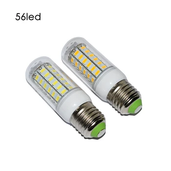 LED Lempos, E27 220V LED Šviesos SMD5730 LED Lemputė 24/36/48/56/69/81/89LEDs Lampada LED Kukurūzų Šviestuvo Šviesos Lempų Apšvietimas