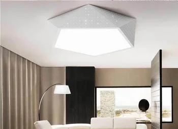 LED lubų šviesos namų verslo kūrybos geometrinis asmenybės modernus minimalistinio Lubų lempa 110-240V