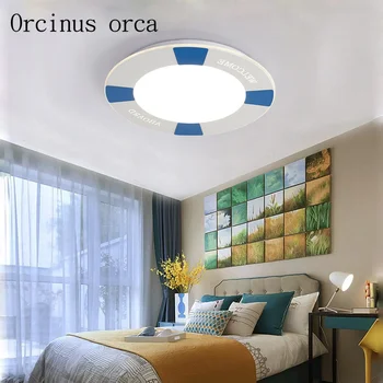 LED ultra plonas akrilo turas vaikų lubų lempa kambarį studijuoti kambarys miegamasis lempos nemokamas pristatymas