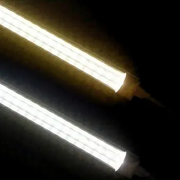 LED Vamzdis Šviesos 6ft 180cm 1800mm V Formos, Integruoti 4ft 5ft 6ft 8 pėdų Dviguba LED T8 Vamzdelius Kietas Apšvietimo SMD2835 100LM/W AC85-265V