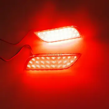 Liepos Karalius Automobilio LED Stabdžių Žibintai Naktį Veikia Šviesos atveju, Subaru XV Crosstrek 2013~ANT, LED Galinis Bamperis Priešrūkinis Žibintas, 1 rinkiniai/daug