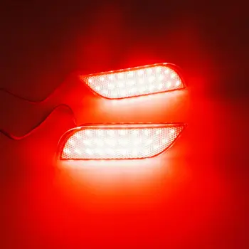 Liepos Karalius Automobilio LED Stabdžių Žibintai Naktį Veikia Šviesos atveju, Subaru XV Crosstrek 2013~ANT, LED Galinis Bamperis Priešrūkinis Žibintas, 1 rinkiniai/daug
