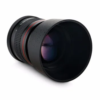 Lightdow 85mm F1.8-F22 Rankinis Fokusavimas Portretas Objektyvas Kameros Objektyvas Canon EOS 550D 600D 700D 5D 6D 7D 60D VEIDRODINIAI Fotoaparatai