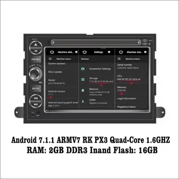 Liislee Android 7.1 2G RAM Ford Explorer Automobilio Radijo Garso ir Vaizdo Multimedijos DVD Grotuvas, WIFI DVR GPS Navi Navigacijos