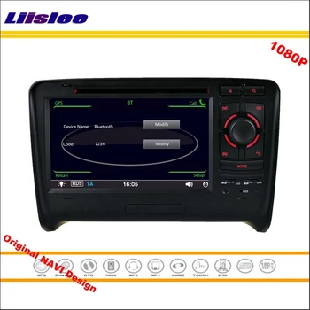 Liislee Audi TT 2006~2011 Car Stereo Radijas / CD DVD Grotuvas GPS Navi 