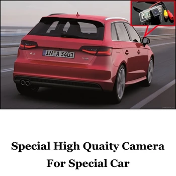 Liislee Automobilio vaizdo Kamera Audi A3 S3 RS3 8V MK3 nuo 2012 m. iki 2016 Aukštos Kokybės Galinio vaizdo Atsargines CCD Kamera Su RCA + Naktinis Vaizdas