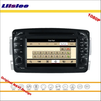 Liislee Mercedes Benz CLK W209 2004-2011 M. Automobilio Radijo CD DVD Grotuvas GPS Navigaciją 1080P HD Ekranas, Sistema, Originalus NAVI Dizainas