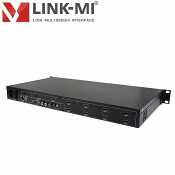 LINK-MI TV09 Full HD 1080P Vaizdo Procesorius 3x3 Vaizdo Siena Valdytojas hdmi usb vg cvbs Suderinamas su DVI signalą splitter