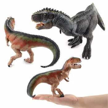 LittLove 2017 Naujas Klasikinis Tyrannosaurus Rex Dinozaurai Plastikiniai Žaislai Giganotosaurus Modelis figūrėlių, Žaislai Vaikams, Dovanos