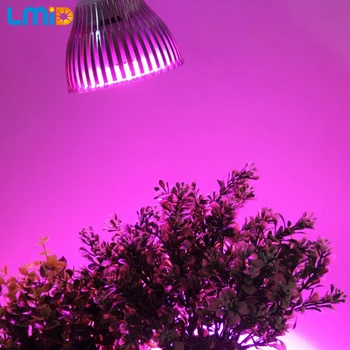 Lmid Auginimo Lempa 15W 78pcs 5730 viso Spektro LED Augti Žiburiai 360 Laipsnių Laikiklio Apkaba, Skirta Patalpų Gėlėmis Vazoninių Augalų