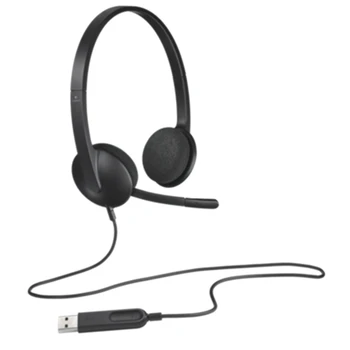 Logitech H340 Computer Headset Headset Wired Notebook USB Headset Game Microphone