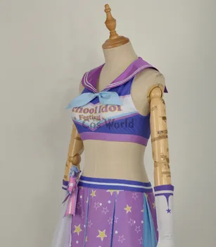 LoveLive!Saulė!! Aqours Ohara Mari Cheerleaders Sailor Kostiumas Suknelė Vienodą Aprangą, Anime Cosplay Kostiumai
