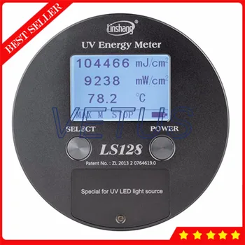 LS128 Kišeninis Skaitmeninis Ultravioletinės spinduliuotės Galios Matuoklis skirtas matuoti temperatūrą UV intensyvumo matuoklis radiometer UV Energijos Skaitiklis