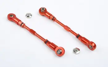 LT CNC Metalo galinė pakaba kaklaraištis lazdele (ilgas) Už 1/5 hpi rovan km fg baja losi 5ive-T dalys 97033