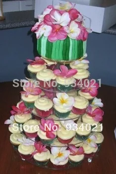 Lucite 5 pakopų vestuvių tortą stovas / cupcake ekranas / cupcake turėtojas