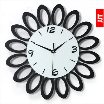 Luminousness modernus sieninis laikrodis Didelis asmeninį madų trumpas meno išjungimo laikrodis kvarcinis laikrodis