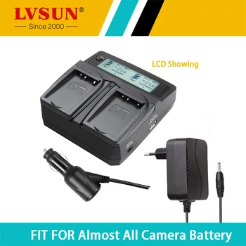 LVSUN Universalus DC & Automobilio Kamera, Baterija, Kroviklis LP-E5 Baterija Canon 500D,450D,1000D, EOS Rebel T1i, XS, XSi,Kiss X3,