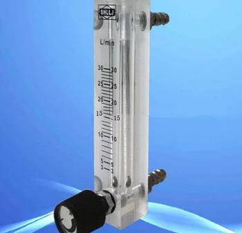 LZQ-7(3-30)LPM oro srauto matuoklis (H=120mm dujų srauto matuoklis)su valdymo vožtuvas Deguonies conectrator ,jis gali reguliuoti srautą
