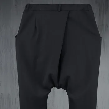 M-6XL!!Pavasario ir vasaros vyriškų drabužių potvynio srovių haremo kelnės laisvalaikio kelnės didelis kišenėje kelnes