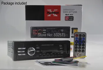 M. naujos 12V Automobilio radijo grotuvas automobilio Audio Stereo MP3 Grotuvas 1 Din In-Dash FM radijo ir AUX-IN/SD/USB nuotolinis Valdymas