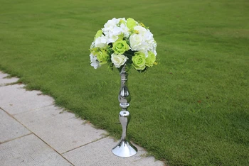 M. Naujos!! vestuvių maršruto vadovas kelių švino gėlės su lentyna Hydrangea Rožių žiedų stalo puošmena, gėlių decoratio Nemokamai shipp