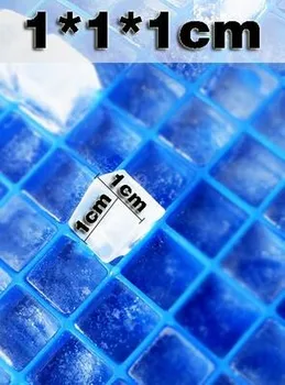 Mada Karšto ekologiškus Maisto Klasės 160 Ertmės Silikono Ledo Kubelių padėklas Mini Ledo Kubeliai Mažas Kvadratas Pelėsių Ice Maker