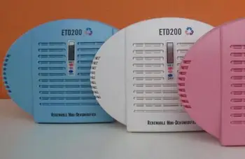 Mados 100-240V 20W mini sausintuvo kabineto ETD-200 elektroninių mažas dehumidifer 24x5x17cm