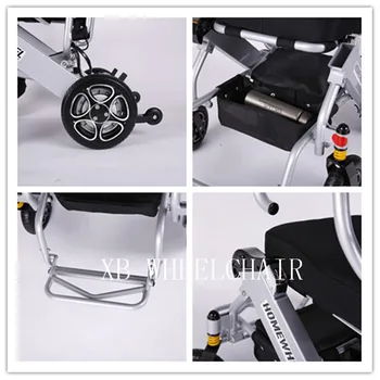 Mados geriausia parduoti, sulankstomas lengvas elektrinis vežimėlis neįgaliesiems