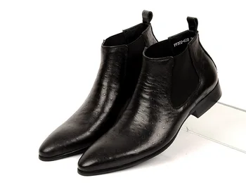 Mados Juoda / Ruda pažymėjo tne vyrai verslo batai, batai natūralios odos vyriškos aprangos batai oficialų batai
