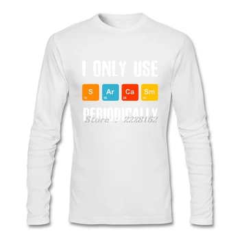 Mados Vyrai, Aš Tik Naudoti Sarkazmas Periodiškai Marškinėliai Grunge Sukurti Marškinėliai Žodžius, Marškinėliai, Visas Rankovės Homme