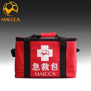 MAICCA Futbolo Saugos pagalvių gydytojui raudona Lauko stovyklavimui ir žygiai Medicinos Išgyvenimo krepšiai Futbolo mokymas, pirmosios pagalbos vaistinėlės krepšys