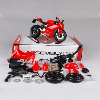 Maisto 1:12 Surinkti Motociklą Žaislas Diecast Metal & ABS Motociklą Modeliavimas KTM * Honda Kawasaki Modelis Vaikams, Žaislai Juguetes Suaugusieji