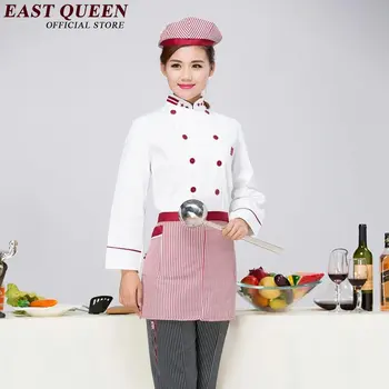 Maisto paslaugos, restoranas, chef drabužių virėja vienodos virimo drabužius restoranas virėjas uniformas CC111