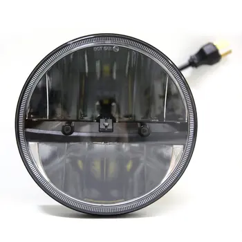 Marloo 2vnt 7Inch Apvalus LED Žibintai Daymaker Pakeisti Projektoriaus Pagalbiniai Motociklo Žibinto už 07-18 Jeep Wrangler JK TJ LJ