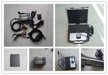 Mb star c3 ssd super spped nešiojamas kompiuteris sensoriniu ekranu toughbook cf-30 ram 4g, su programinė įranga, pilnas komplektas paruoštas naudoti diagnostika automobiliams