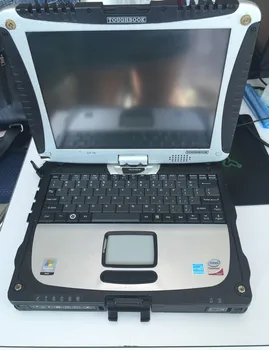 MB Star SD Connect C5 su programinės įrangos SSD 2017.12 mulit-kalbos su CF19 Nešiojamas cf-19 touchbook mb sd connect c5 diagnostikos įrankį