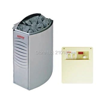 Medinės pakuotės BC45E /4.5 KW Originalus Harvia saunos šildytuvas VEGA Išorės kontroliuojamas sauna šildytuvas(su CH150 valdytojas)