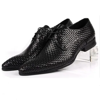 Medvilniniai dizaino pažymėjo tne vyrai verslo batai natūralios odos suknelė bateliai vyrai oficialią vestuvių batai